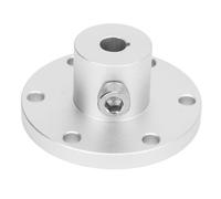 Tomotote Accouplement d'Arbre à Flasque Rigide, Guide d'Arbre en Alliage d'Aluminium avec Rainure de Clé pour Moteurs RC, Compatible avec Roues 14049, Montage Facile