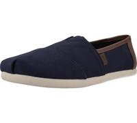 Toms Espadrilles Alpargata détails en cuir Bleu 46