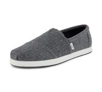 TOMS Alp FWD Espadrille pour Homme, Rayures Confortables Gris bruine 44 EU, Rayures Confortables Grises, 44.5 EU