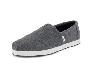 TOMS Alp FWD Espadrille pour Homme, Rayures Confortables Gris bruine 46 EU, Rayures Confortables Grises, 46 EU