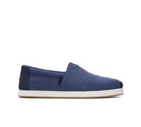 Toms Alp FwdMocassins Plats pour Homme, Bleu Cadet Sergé Brossé Daim Bleu Marine, 42.5 EU