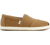 TOMS Alp FwdMocassins Plats pour Homme, Toffee Toile cirée en Coton recyclé, 46 EU