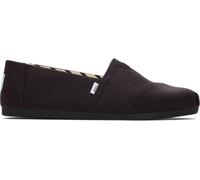 TOMS Alpargata Cotton Canvas Mens Black/Black Espadrilles-UK 11 / EU 45