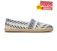 Toms Alpargata Chaussure Décontractée Mode Designer En Corde Femme Bleue