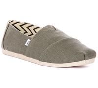 Toms Alpargata Classic Canvas Slip-On Trainer Homme Gris EU 39-46