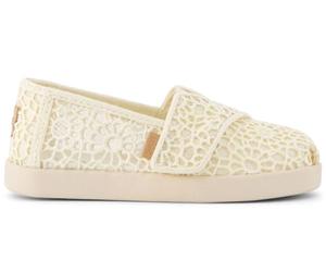 TOMS Alpargata Classic Sandale Plate, Natural Moroccan Crochet, 28.5 EU