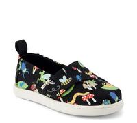 TOMS Alpargata Classique Semelle de Mocassin, Black Glow in The Dark Bugs, 32.5 EU