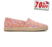 Toms Alpargata Corde 2.0 Femmes Chic Mode Créateur Chaussures Décontractées Pnk