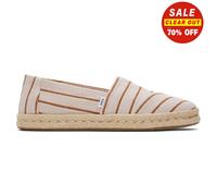 Toms Alpargata Corde 2.0 Femmes Chic Mode Spriped Créateur Décontracté Rose