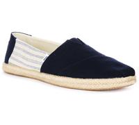 TOMS Alpargata Corde Bande Toile Espadrille Femmes Mocassin Bleu Marine UK 3 - 8