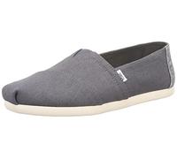 TOMS Alpargata Cotton Canvas Mens Ash Espadrilles-UK 8 / EU 42