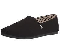 TOMS Mocassin plat Alpargata Homme Coton recyclé Noir 40,5 EU