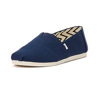 TOMS Alpargata Cotton Canvas Mens Navy Espadrilles-UK 7 / EU 40.5