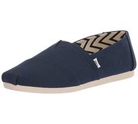 TOMS Alpargata en Coton recyclé, Mocassin Plat Homme - Bleu Marine - 43 EU