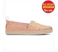 Toms Alpargata Décontracté Créateur Chaussures Mode Enfant Filles Rose Quartz