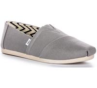 Toms Alpargata Éco Fibre Toile Espadrilles Homme Trainer Gris EU 41-46
