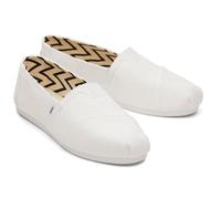 TOMS Alpargata Espadrilles Blanches Pour Femmes En 100% Coton 40