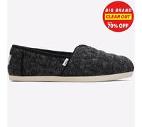 Toms Alpargata Femmes Classique Confort à Enfiler Cloudbound Pantoufles Noir