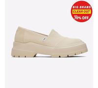 Toms Shoes Chaussures Alpargata Femmes – À enfiler, décontractées pour tous les jours – Blanc