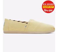 Toms Alpargata Femmes Mode Décontracté à Enfiler Chaussures Quotidien Jaune