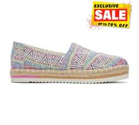 Toms Alpargata Femmes Plateforme Corde Pompes Mode Plimsoll Chaussures Designer