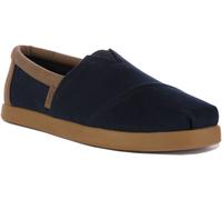 TOMS 10019862 Alpargata Vegan Élastique Gore Hommes Baskets Marine Brun UK 7 -