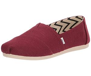 TOMS Alpargata Heritage Canvas Semelle de mocassin Femme, Black Cherry, 36 EU