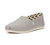 TOMS Alpargata Heritage Canvas Womens Morning Dove Espadrilles-UK 4 / EU 36.5