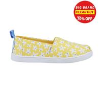 Toms Chaussures Alpargata Fille Junior Chic à enfiler plates Jaune
