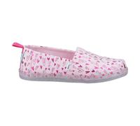 Toms Alpargata Junior Filles Chic Slip-On Mode Designer Pompes Chaussures Rose