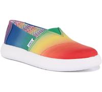 TOMS Alpargata Arc-en-Ciel Pente Espadrille Femmes Baskets Rose Taille 3 - 8