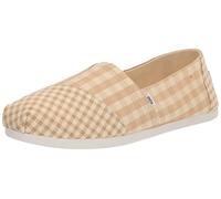 TOMS Alpargata PrintMocassins Plats pour Femme, Marron, 43.5 EU