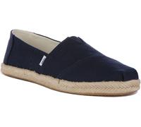 Toms Ballerines Alpargata Recyclé Vegan Gore élastique Femme Marine EU 36-42