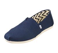Toms Alpargata Recycled Femme Chaussures Sans Lacets Bleu Naval - 39