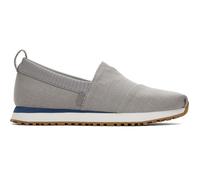 TOMS Alpargata Resident 2.0 espadrilles grises en canvas - semelle EVA 3,2 cm, vegan 40