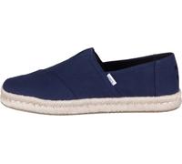 Toms Alpargata Rope 2.0 10019870 Marine Coton recyclé Slubby Woven