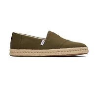 Toms Rope 2.0 Espadrilles Vert EU 43 Homme,Femme