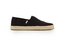 Toms Shoes Espadrilles Alpargata Corde 2.0 Jute Enveloppant Intersemelle Noir Hommes