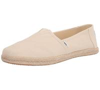 TOMS Alpargata Rope Classic Mocassins Plats pour Femme, Blanc Naturel, 39 EU