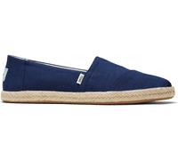 TOMS Alpargata Recyclé Vegan Élastique Gore Espardrilles Marine Femmes UK 3 - 8