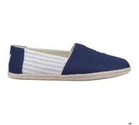 TOMS Homme Alpargata Rope Classic Semelle de Mocassin, Stripes Blue Navy, 43.5 EU