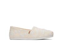 TOMS Alpargata Semelle de mocassin Femme, Natural Embroidered Floral, 56 EU