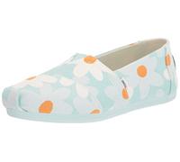 TOMS Femme Alpargata Print Mocassin Plat, Floral rétro Bleu, 35.5 EU