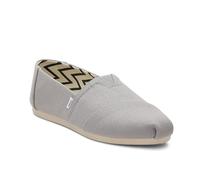 TOMS Femme Alpargata Semelle de Mocassin, Drizzle Grey Wide Recycled Cotton Canvas, 43.5 EU