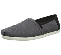 TOMS AlpargataMocassins Plats synthétiques pour Homme, Gris foncé, 44.5 EU