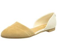 TOMS Ballerines Plates Jutti Dorsay pour Femme, Marron, 36 EU