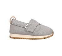 TOMS Baskets Alpargata Resident pour garçon, Toile Heritage Gris, 7 UK Child