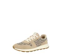 TOMS Femme Trvl Lite Retro Basket, Oatmeal Petit léopard en Daim, 36 EU
