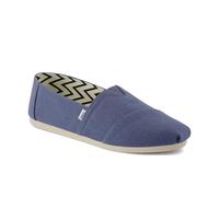 Espadrilles emblÃ©matique toile Toms Classic Bleu 39