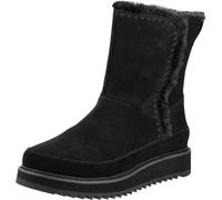 TOMS Bottes de neige Bergen pour femme, Daim noir résistant à l'eau, 41 EU